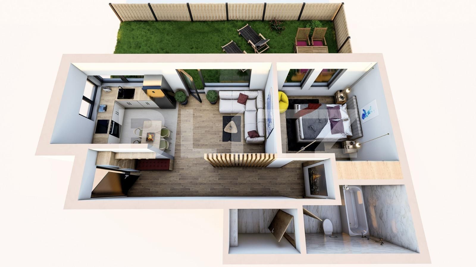 Apartament de vânzare 2 camere Marasti - 135541AV | BLITZ Cluj-Napoca | Poza3