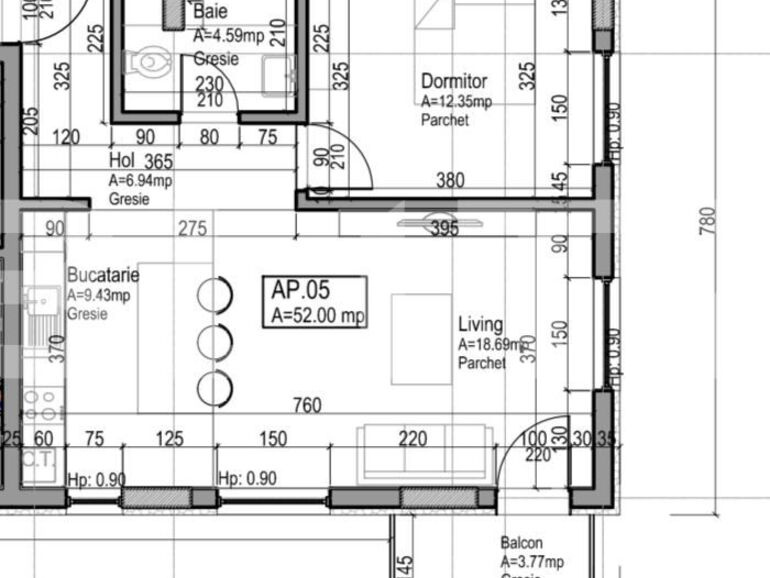 Apartament de vânzare 2 camere Dambul Rotund - 135557AV | BLITZ Cluj-Napoca | Poza1