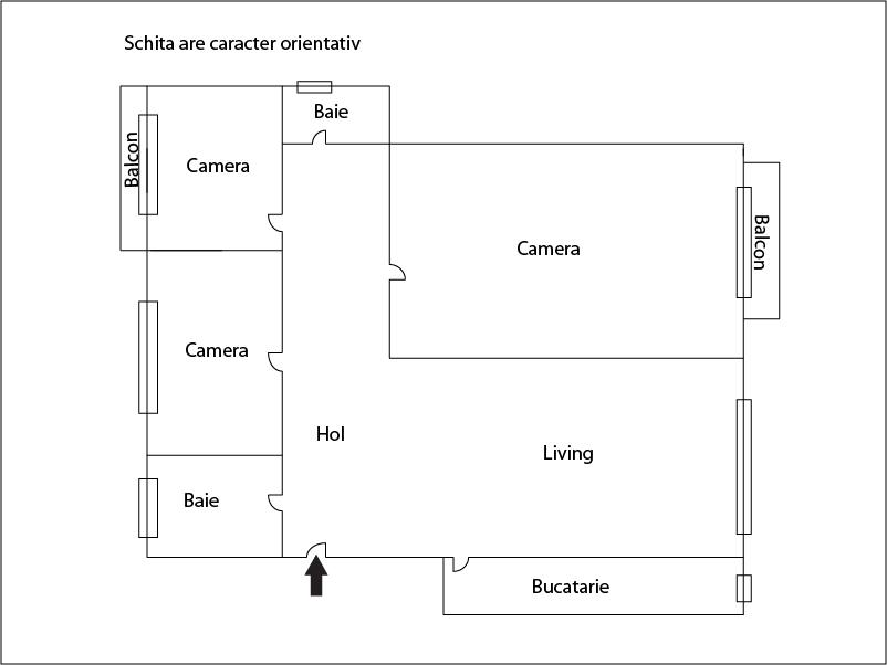 Apartament de vânzare 4 camere Bună Ziua - 13563AV | BLITZ Cluj-Napoca | Poza1