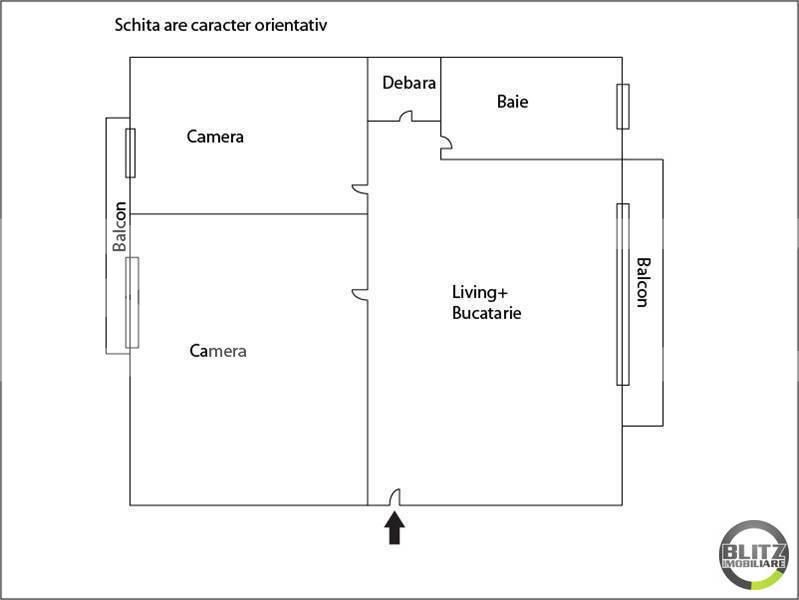 Apartament de vânzare 3 camere Gheorgheni - 13567AV | BLITZ Cluj-Napoca | Poza9
