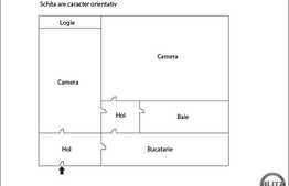 Apartament cu 2 camere, zona P-ta Flora, merita vazut!