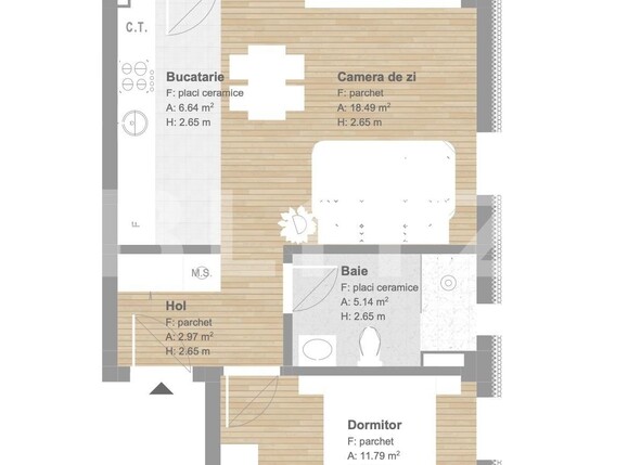 Apartament de vânzare 2 camere Floreşti - 135939AV | BLITZ Cluj-Napoca | Poza1