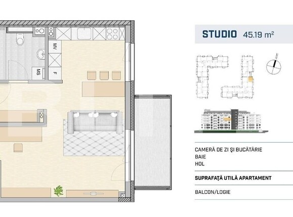 Apartament de vânzare 2 camere Semicentral - 136026AV | BLITZ Cluj-Napoca | Poza4