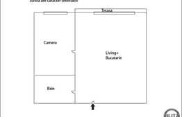2 camere, 36 mp, imobil nou, terasa, zona Andrei Muresanu!