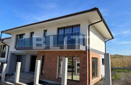 Duplex 4 camere,120 mp utili + 300 mp teren, in localitatea Chinteni