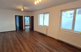 Apartament cu 3 camere, autorizat ca spatiu comercial, gradina de 46 mp, parcare, zona Parcului Poligon