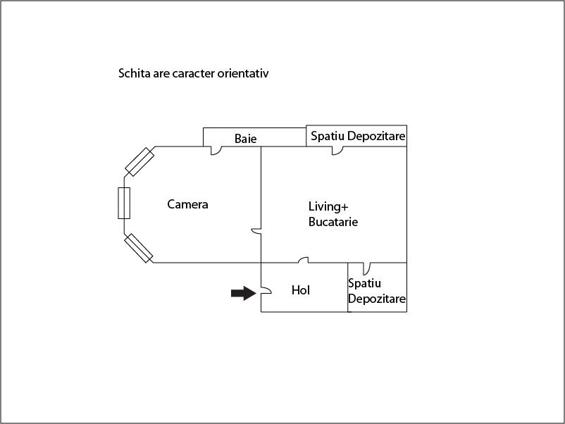 Apartament de vânzare 2 camere Central - 13633AV | BLITZ Cluj-Napoca | Poza2
