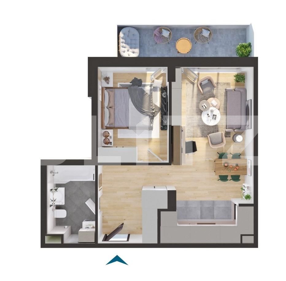 Apartament de vânzare 2 camere Iris - 136429AV | BLITZ Cluj-Napoca | Poza2