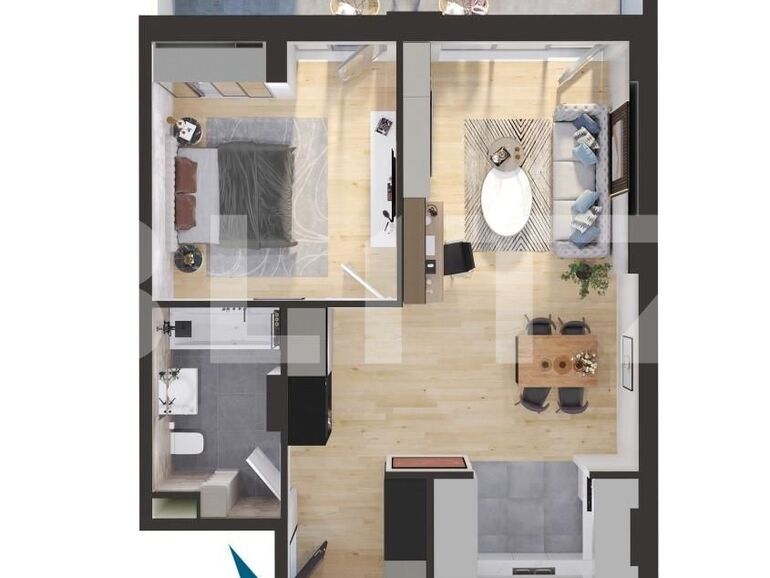 Apartament de vânzare 2 camere Iris - 136430AV | BLITZ Cluj-Napoca | Poza1