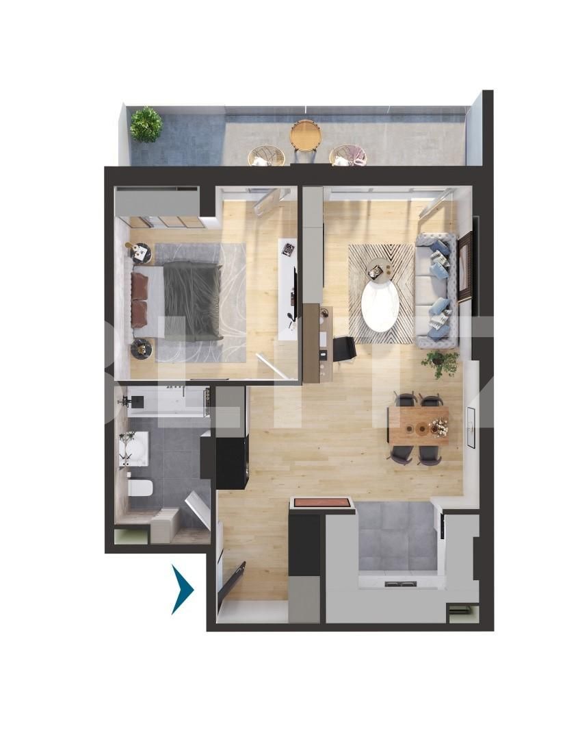 Apartament de vânzare 2 camere Iris - 136430AV | BLITZ Cluj-Napoca | Poza1