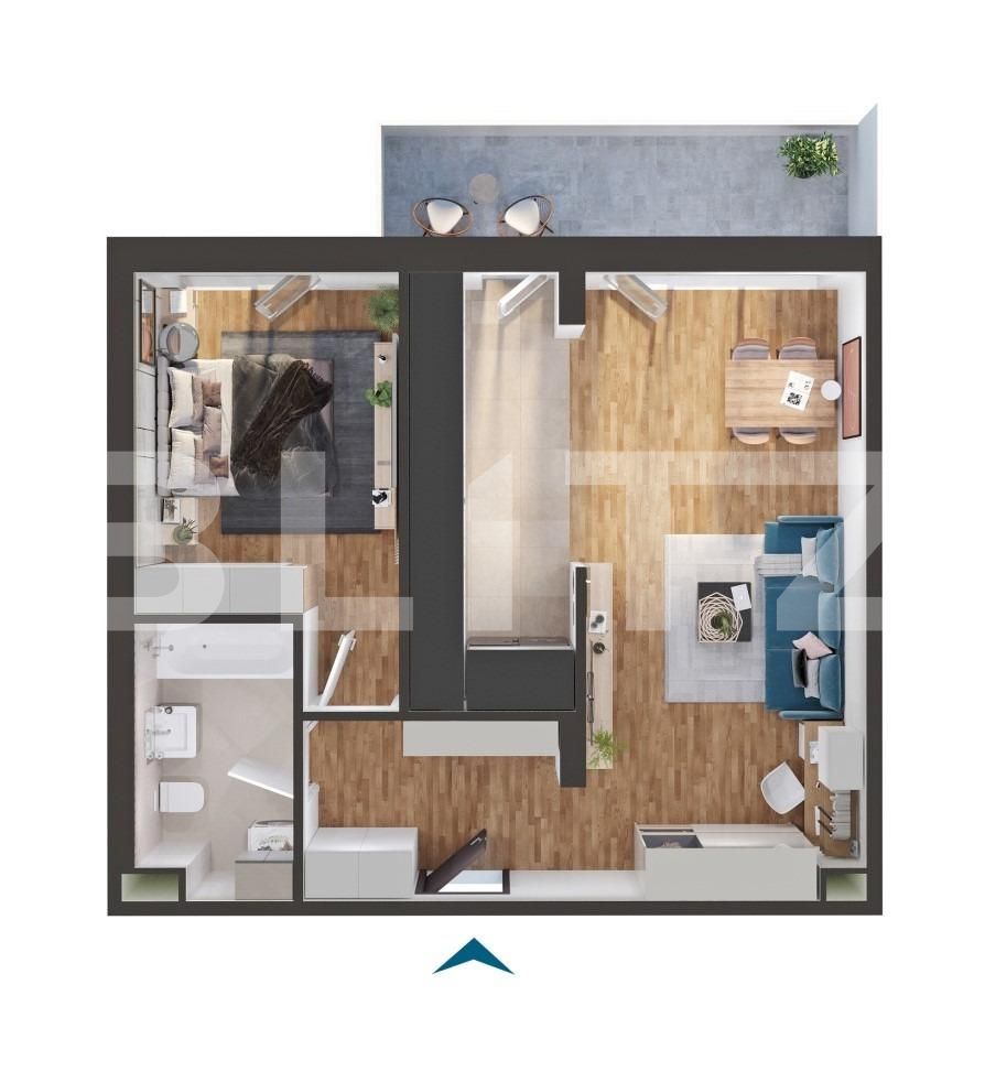 Apartament de vânzare 2 camere Iris - 136432AV | BLITZ Cluj-Napoca | Poza2