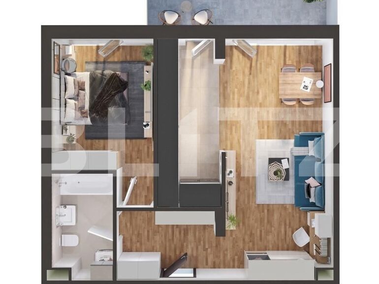 Apartament de vânzare 2 camere Iris - 136432AV | BLITZ Cluj-Napoca | Poza1