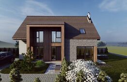 Casa 5 camere ,240 mp utili + 500 mp teren,la  8 km de centrul Clujului - dupa FAGET 