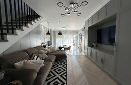 Duplex mobilat lux, 120 mp, 350 mp teren, zona Voronet