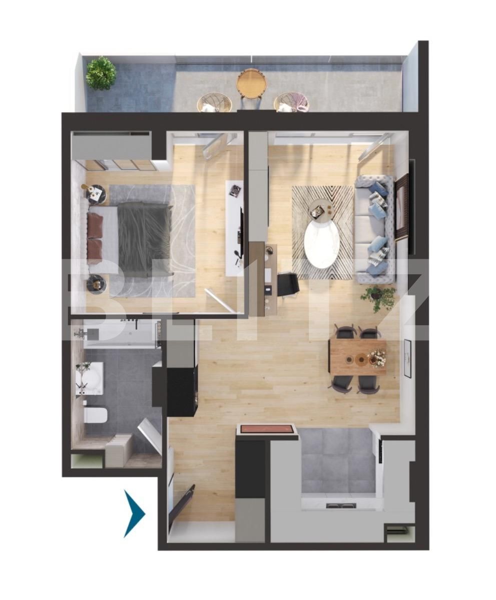 Apartament de vânzare 2 camere Iris - 136542AV | BLITZ Cluj-Napoca | Poza2