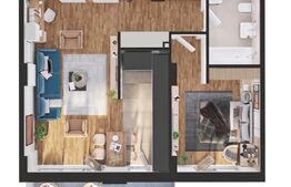 Apartament 2 camere, 60 mp, bloc nou, zona Iris