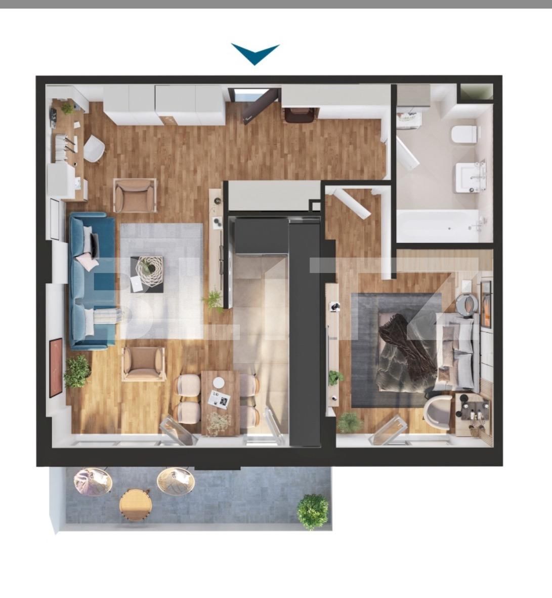 Apartament de vânzare 2 camere Iris - 136544AV | BLITZ Cluj-Napoca | Poza2