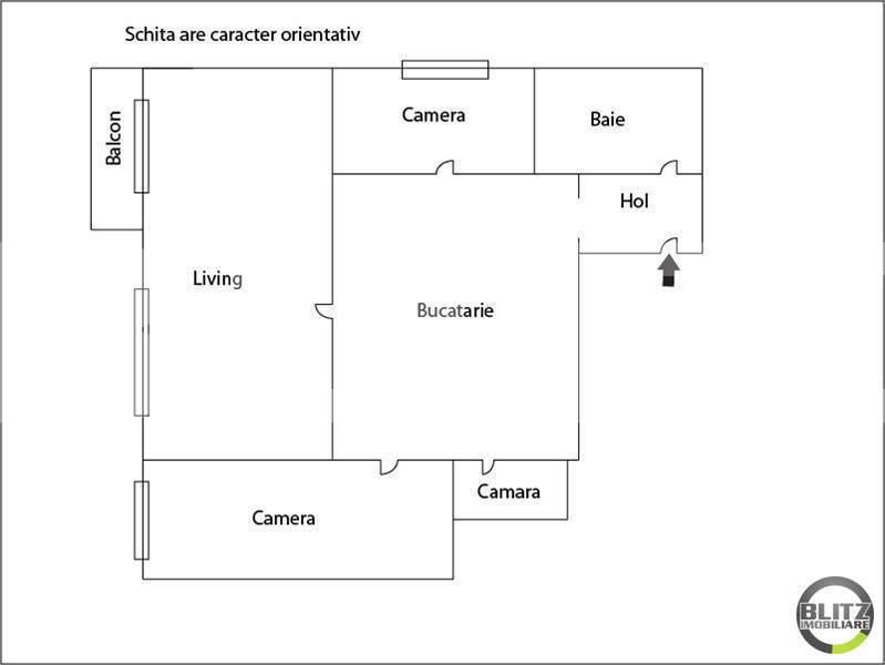 Apartament de vânzare 3 camere Central - 13655AV | BLITZ Cluj-Napoca | Poza15