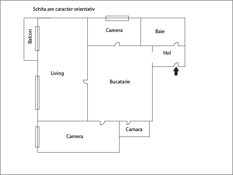 Apartament de vânzare 3 camere Central - 13655AV | BLITZ Cluj-Napoca | Poza1