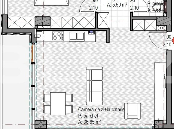 Apartament de vânzare 2 camere Sopor - 136660AV | BLITZ Cluj-Napoca | Poza1