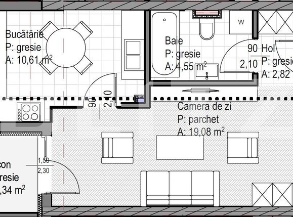 Garsonieră de vânzare Sopor - 136665AV | BLITZ Cluj-Napoca | Poza1