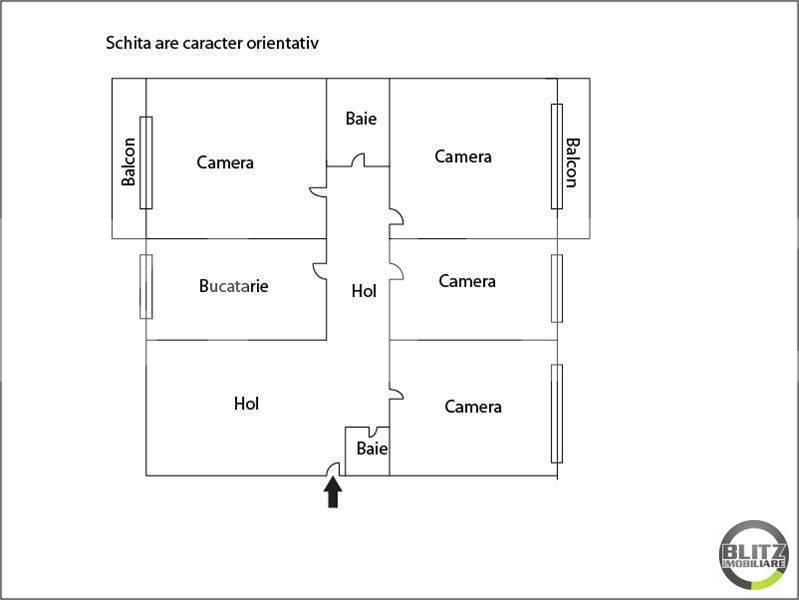 Apartament de vânzare 4 camere Manastur - 13667AV | BLITZ Cluj-Napoca | Poza9
