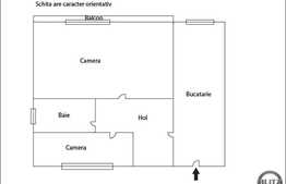 2 camere, 56 mp, decomandat, etaj intermediar, zona BRD Marasti