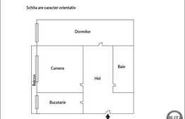2 camere, 52 mp, decomandat, balcon, garaj, boxa, zona strazii Aleea Vidraru!