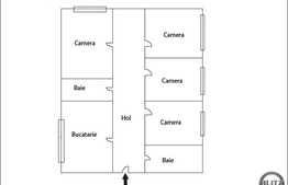 4 camere, 114 mp, decomandat, boxa, zona Kaufland
