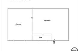 Garsoniera, 29 mp, decomandat, in apropierea strazii Calea Motilor!