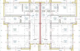 Duplex 4 camere, 147 mp, semifinisat, garaj, Chinteni