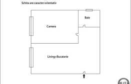 2 camere, 36 mp, demisol inalt, zona strazii Nicolae Colan