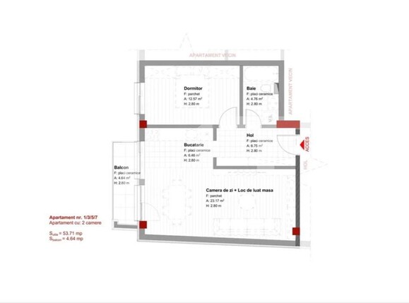 Apartament de vânzare 2 camere Marasti - 137006AV | BLITZ Cluj-Napoca | Poza3