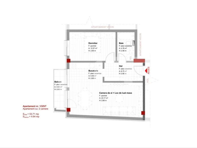 Apartament de vânzare 2 camere Marasti - 137006AV | BLITZ Cluj-Napoca | Poza1