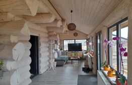 Casa din bârne 4 camere în vatra satului ȘIRNEA