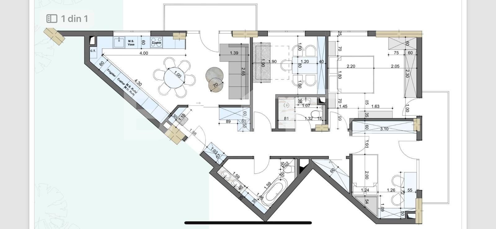 Apartament de vânzare 4 camere Semicentral - 137058AV | BLITZ Cluj-Napoca | Poza8