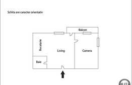 2 camere, 55 mp, imobil nou, partial mobilat, zona Lidl!