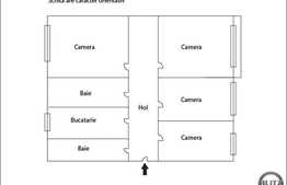 4 camere, decomandat, 80 mp utili, boxa la subsol, zona strazii Negoiu