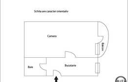 1 camera de vanzare, 36 mp utili, cu  parcare!