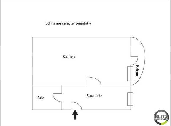 Garsonieră de vânzare Floreşti - 1372AV | BLITZ Cluj-Napoca | Poza4