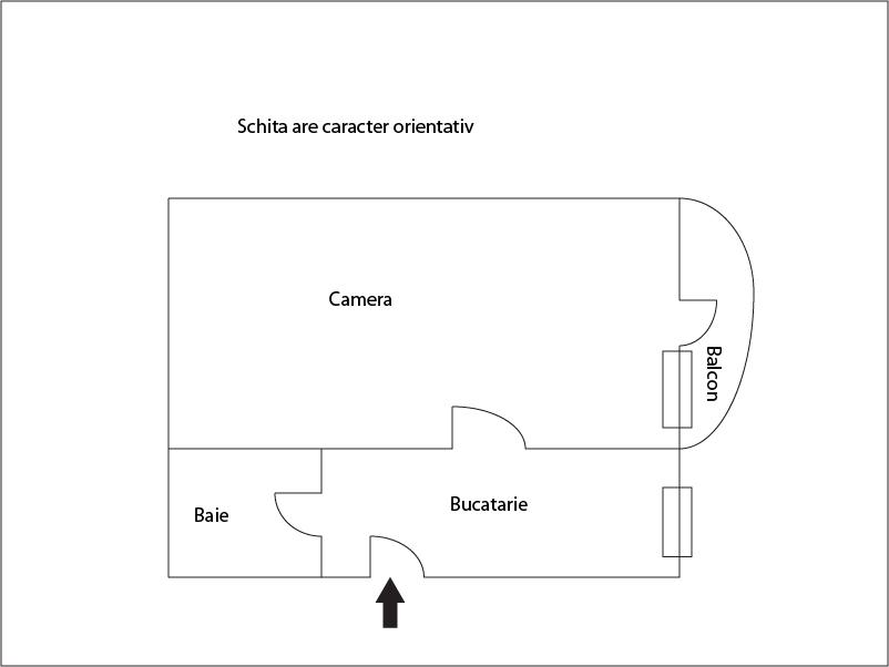 Garsonieră de vânzare Floreşti - 1372AV | BLITZ Cluj-Napoca | Poza1
