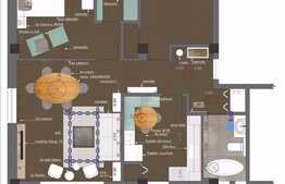 3 camere, 83 mp, parcare, imobil nou, semifinisat, zona strazii Bibescu