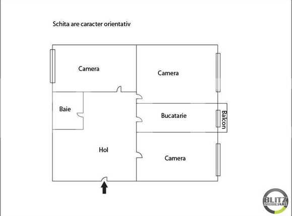 Apartament de vânzare 3 camere Manastur - 13737AV | BLITZ Cluj-Napoca | Poza7