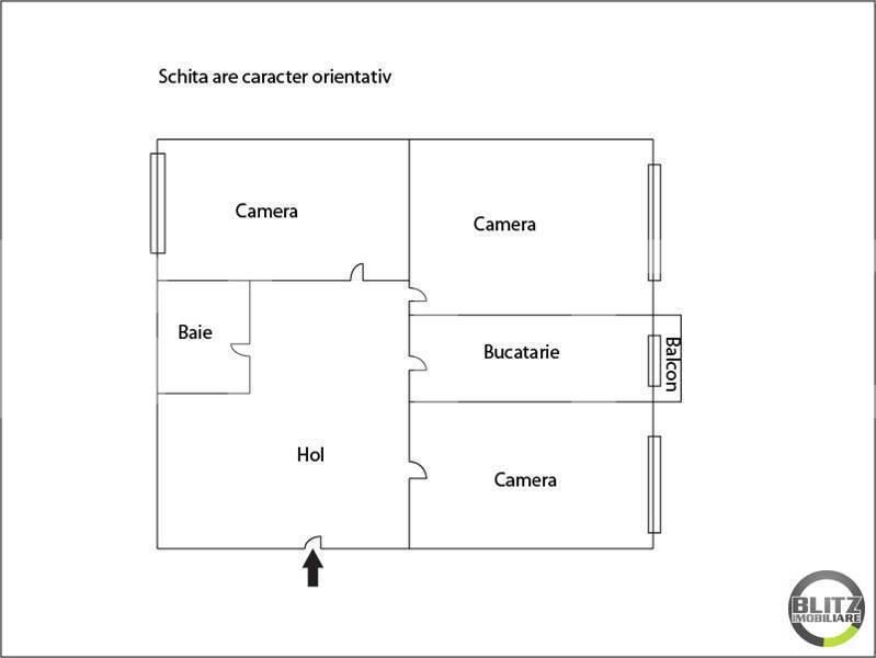 Apartament de vânzare 3 camere Manastur - 13737AV | BLITZ Cluj-Napoca | Poza7