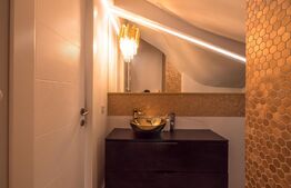 Exclusivitate, casa insiruita, 95 mp, curte 40 mp, ultralux, parcare subterana, zona Terra