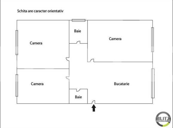 Apartament de vânzare 3 camere Zorilor - 13761AV | BLITZ Cluj-Napoca | Poza12