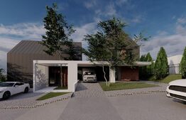 Casa Individuala in Popesti, 4 camere, Baciu 180mp utili cu 500mp teren cu posibilitate de finisare