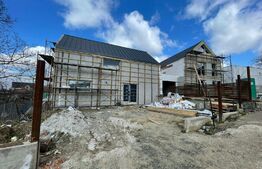 Casa Individuala in Popesti, 4 camere, Baciu 180mp utili cu 500mp teren cu posibilitate de finisare