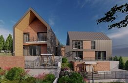 Casa Individuala in Popesti, 4 camere, Baciu 180mp utili cu 500mp teren cu posibilitate de finisare