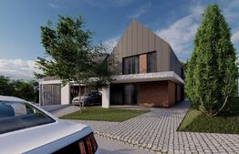 Casa Individuala in Popesti, 4 camere, Baciu 180mp utili cu 500mp teren cu posibilitate de finisare